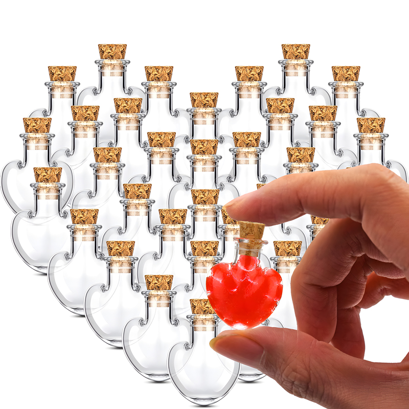 10pcs 22x26mm Glass Bottles He - Terrarium Glass Bottle 评论和价格
