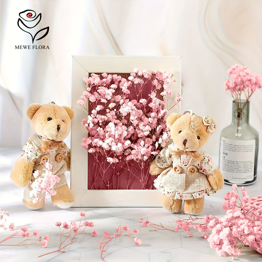 100 Small Branch Dried Baby's  - Home Decor Vase With Flowers 评论和价格